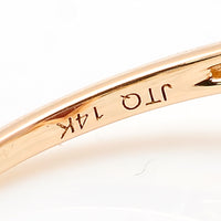 1.87 Ct Pear Ruby 14K Gold Ring