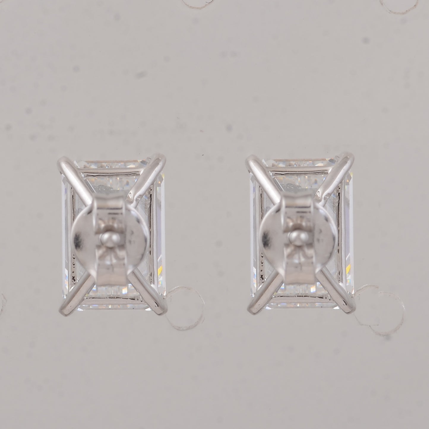 4.00 Carats Lab Grown Diamond 14K Gold Earrings
