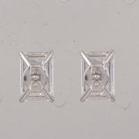 4.00 Carats Lab Grown Diamond 14K Gold Earrings