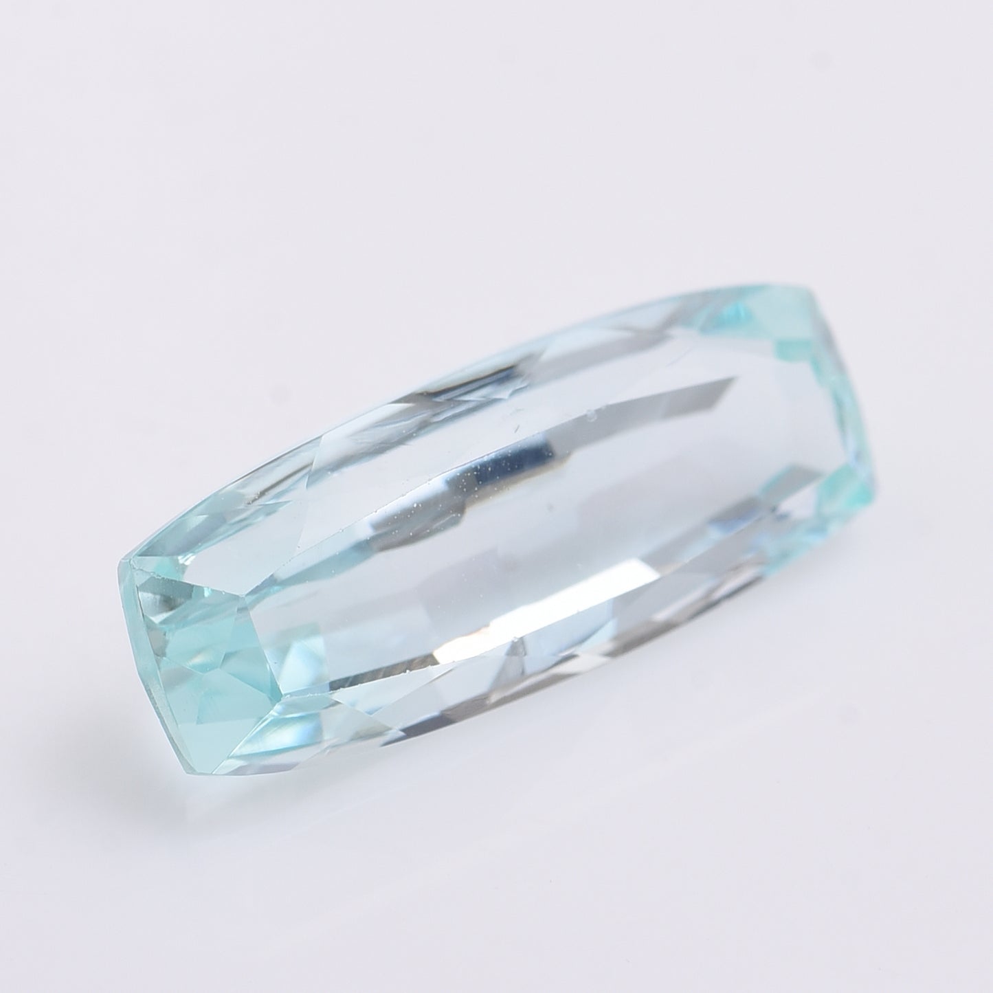 4.08 Natural Beryl Emerald Rectangular Cushion Mixed Cut Gemstone