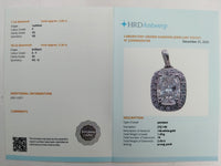 2.43 Carats Lab Grown Diamond 14K Gold Pendant