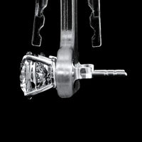 3.13 Carats Lab Grown Diamond 14K Gold Earrings