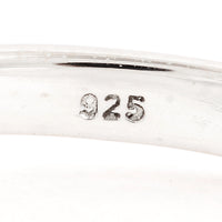 1.43 Ct Heart Green Topaz 925 Sterling Silver Ring