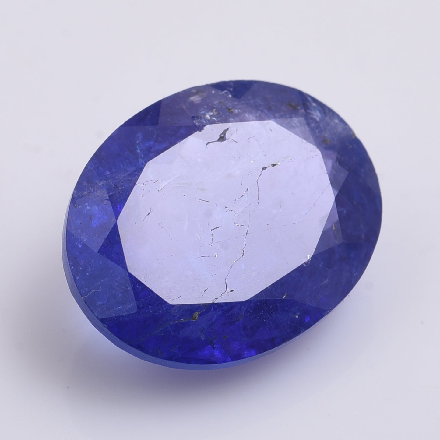 9.36 Natural Zoisite Tanzanite Oval Mixed Cut Gemstone