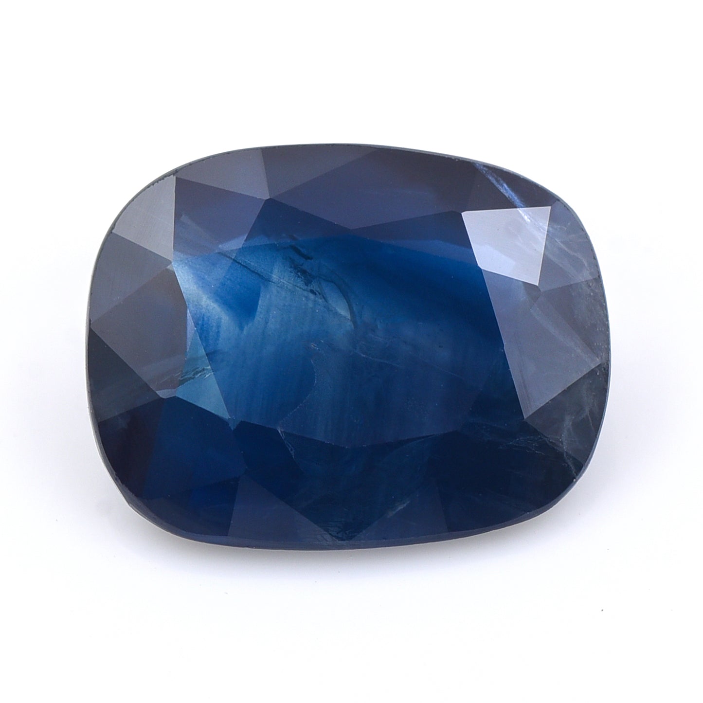 4.57 Natural Corundum Sapphire Rectangular Cushion Mixed Cut Gemstone