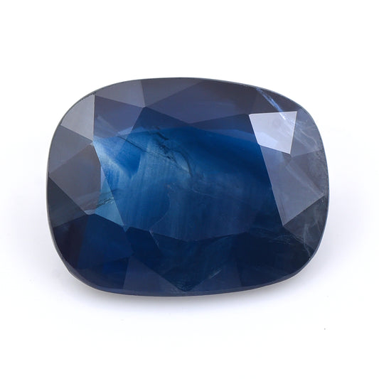 4.57 Natural Corundum Sapphire Rectangular Cushion Mixed Cut Gemstone