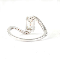 1.33 Carats Lab Grown Diamond 14K Gold Ring