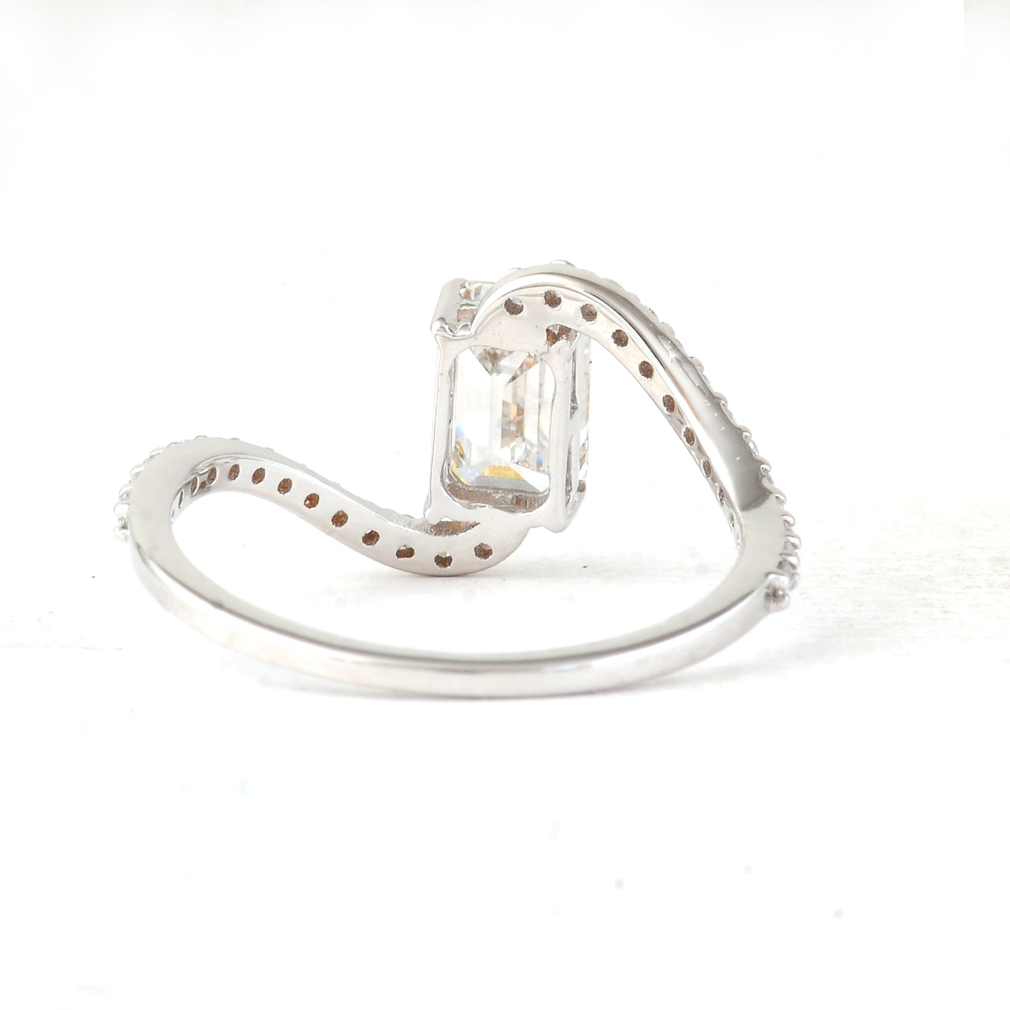 1.33 Carats Lab Grown Diamond 14K Gold Ring