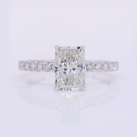 2.18 Carats Lab Grown Diamond 14K Gold Ring