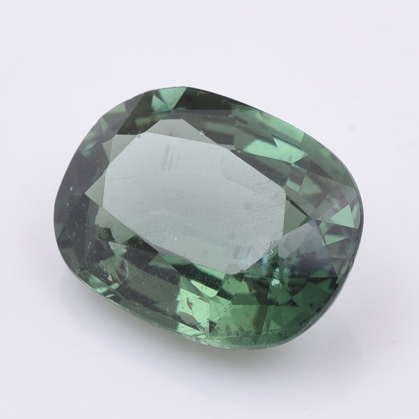 5.44 Natural Apatite Rectangular Cushion Mixed Cut Gemstone