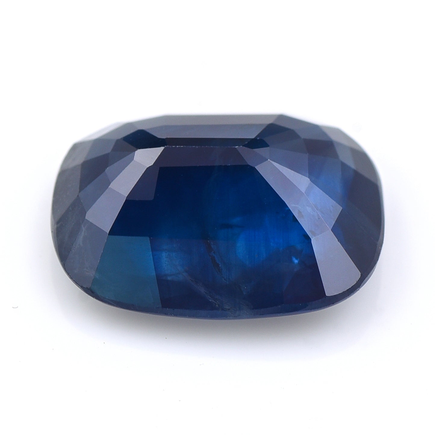 4.57 Natural Corundum Sapphire Rectangular Cushion Mixed Cut Gemstone