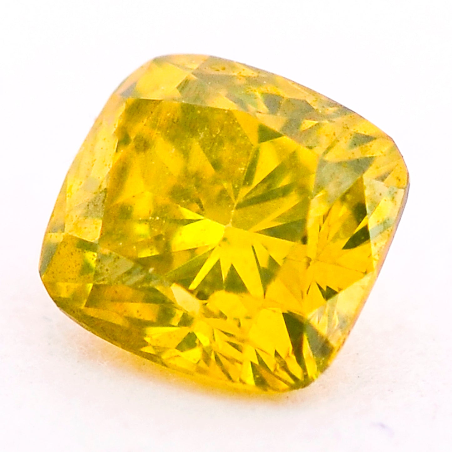 0.29 Yellow Diamond Octagon Loose Diamond