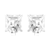 2.90 Carats Lab Grown Diamond 14K Gold Earrings