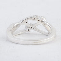 0.31 Ct Round Cubic Zirconia 925 Sterling Silver Ring
