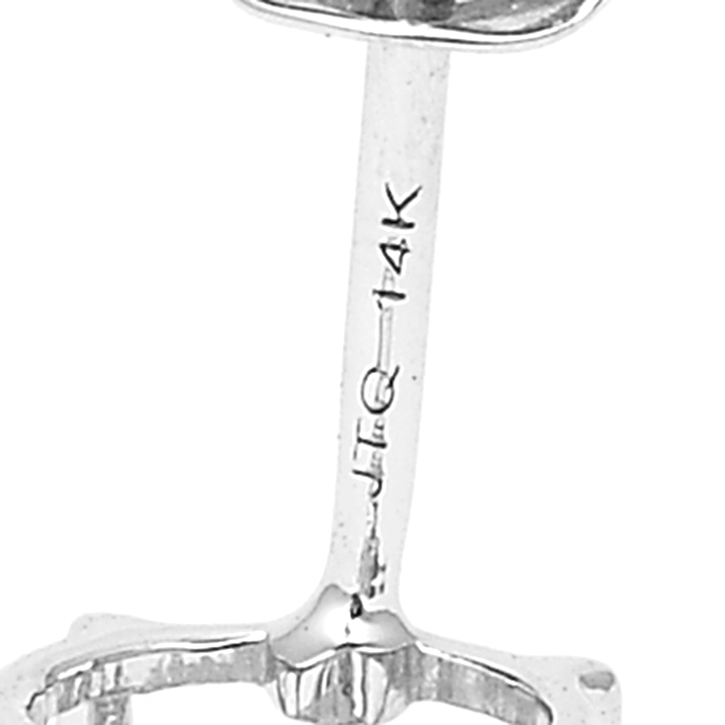 5.23 Carats Lab Grown Diamond 14K Gold Earrings