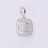 2.32 Carats Lab Grown Diamond 14K Gold Pendant