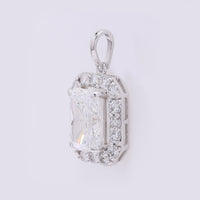 2.38 Carats Lab Grown Diamond 14K Gold Pendant