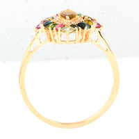 1.05 Ct Marquise Tourmaline 14K Gold Ring
