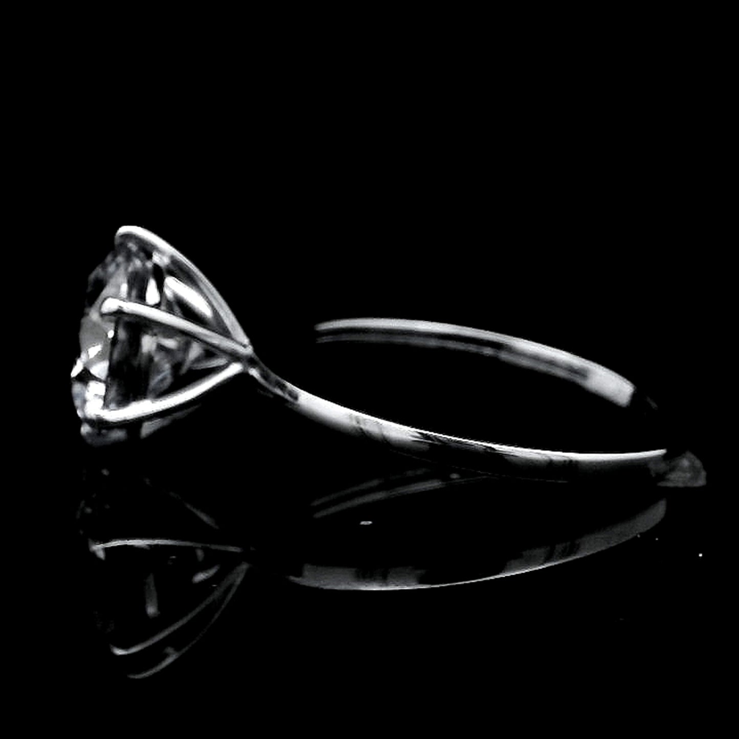 3.04 Carats Lab Grown Diamond 14K Gold Ring