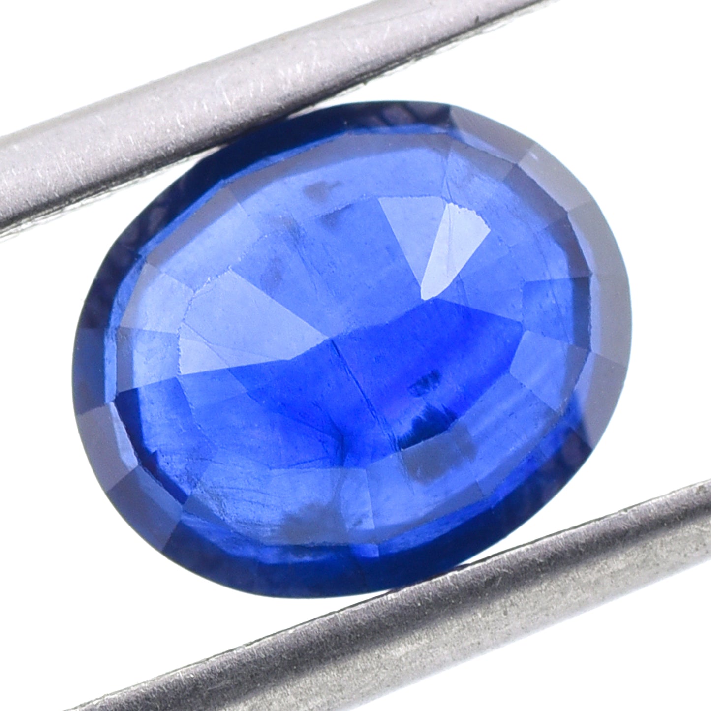 2.89 Natural Corundum Sapphire Oval Mixed Cut Gemstone
