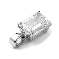 4.07 Carats Lab Grown Diamond 14K Gold Pendant