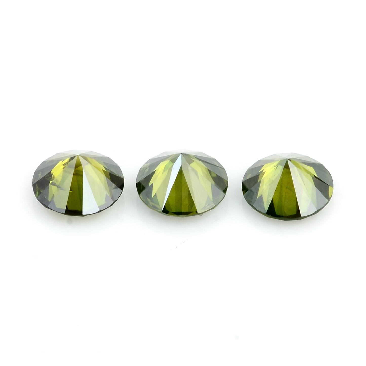 0.60 Green Diamond Round Loose Gemstone