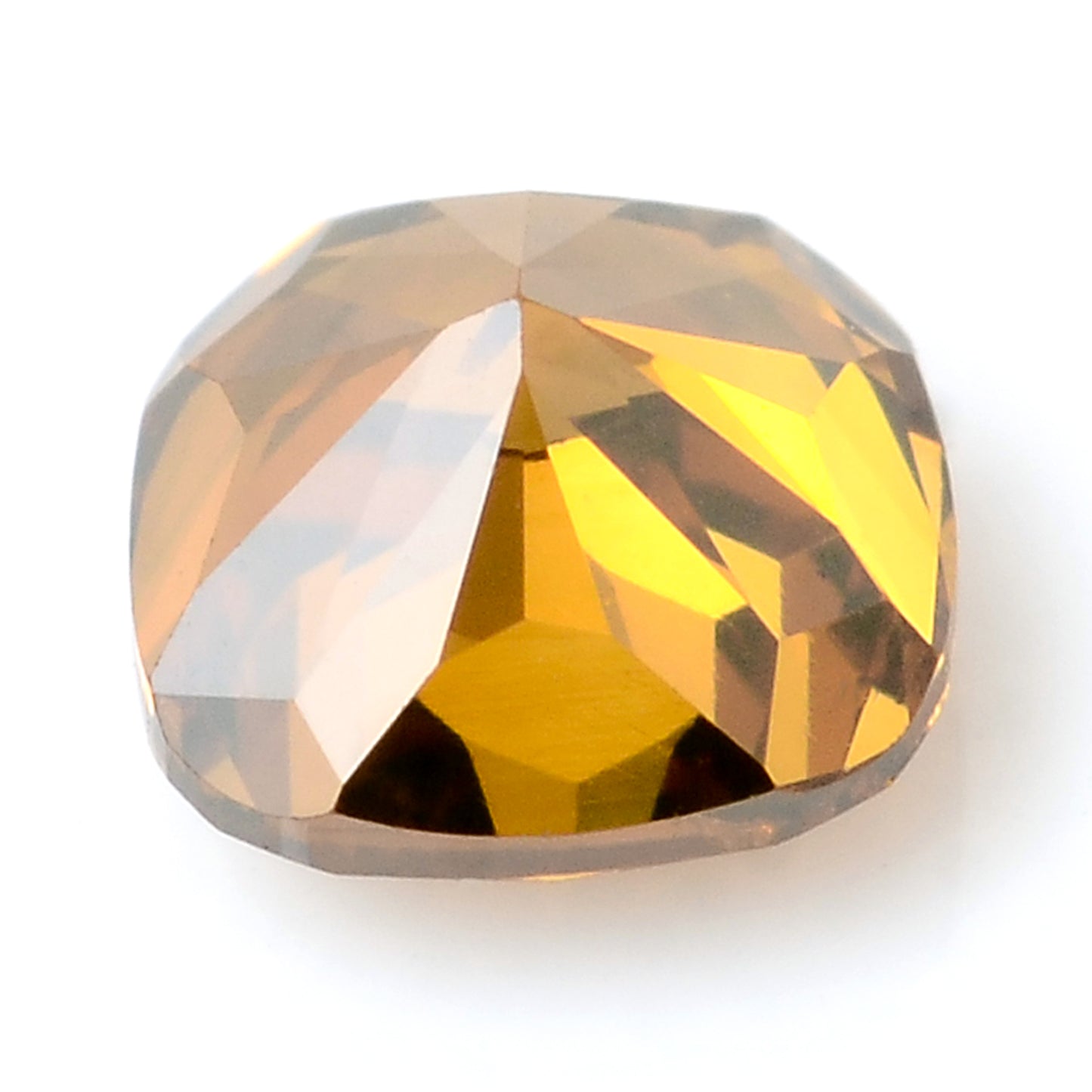 0.32 Carat Red Diamond Cushion Loose Gemstone