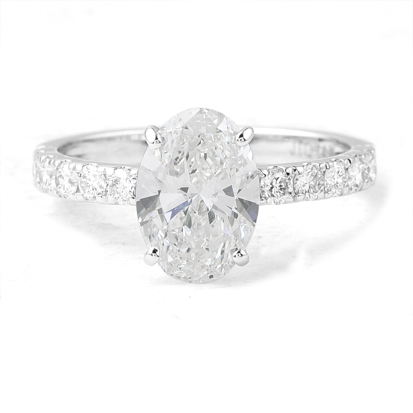 2.48 Carats Lab Grown Diamond 14K Gold Ring