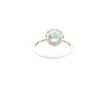 1.81 Carats Blue Lab Grown Diamond 14K Gold Ring