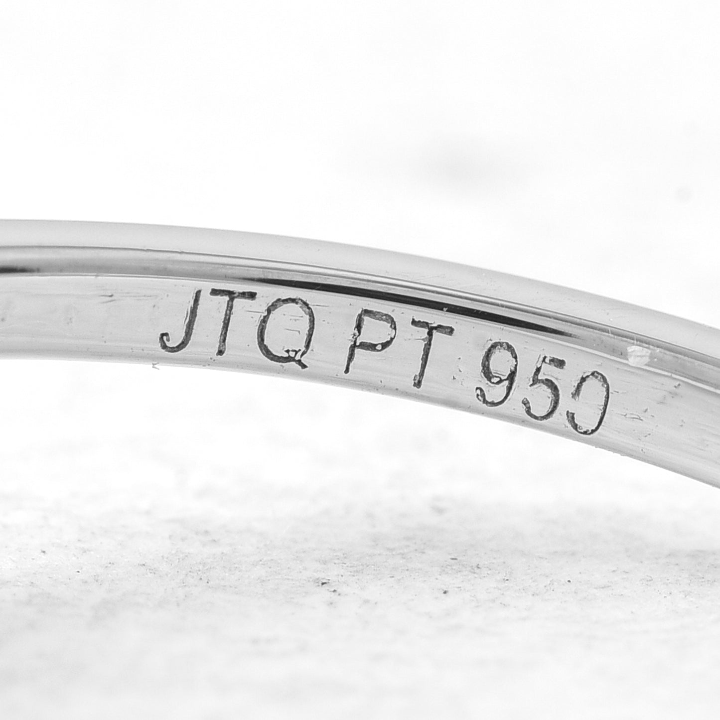 2.41 Ct Octagon Lab Grown Diamond 950 Platinum Ring