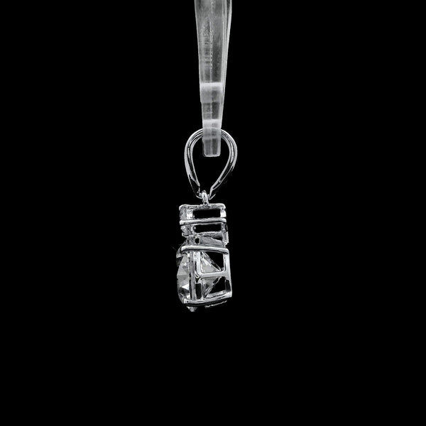 1.58 Ct Round Lab Grown Diamond 14K Gold Pendant
