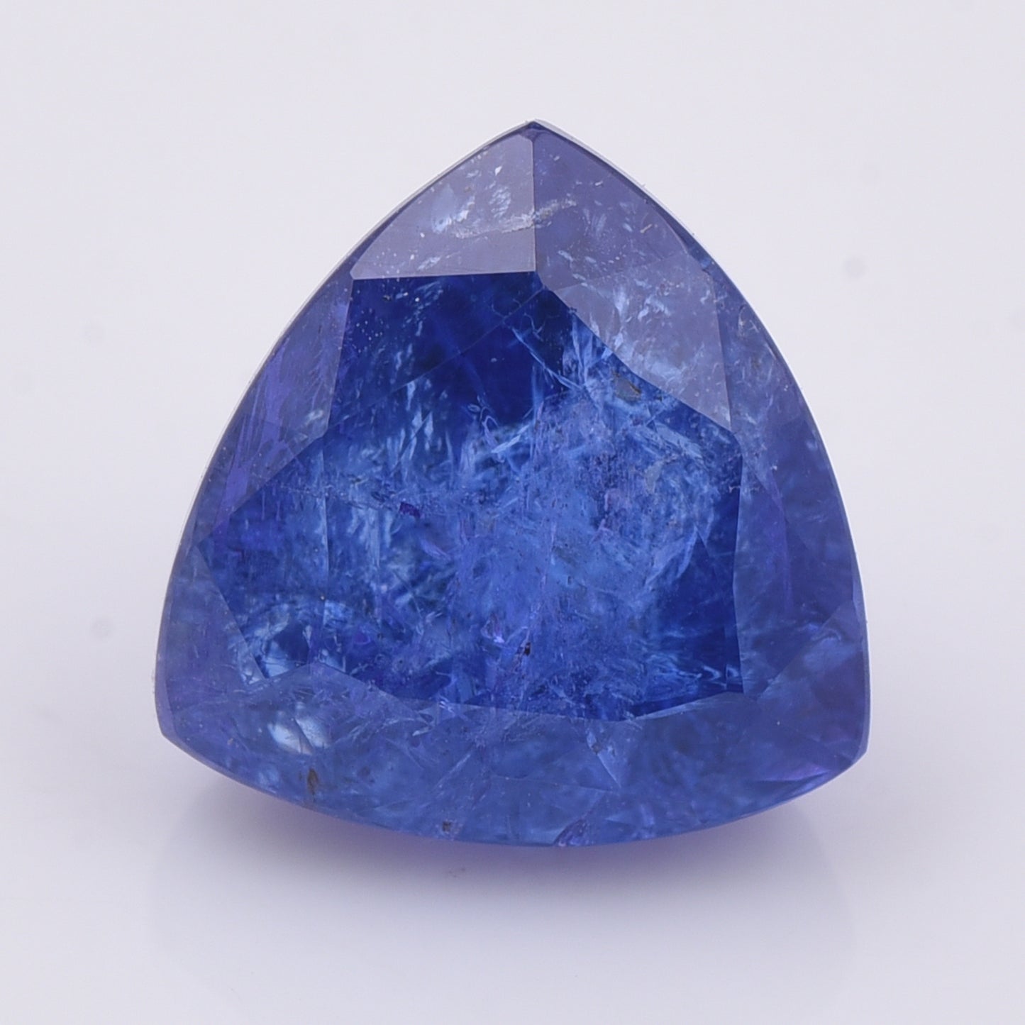 4.65 Natural Zoisite Tanzanite Triangular Mixed Cut Gemstone