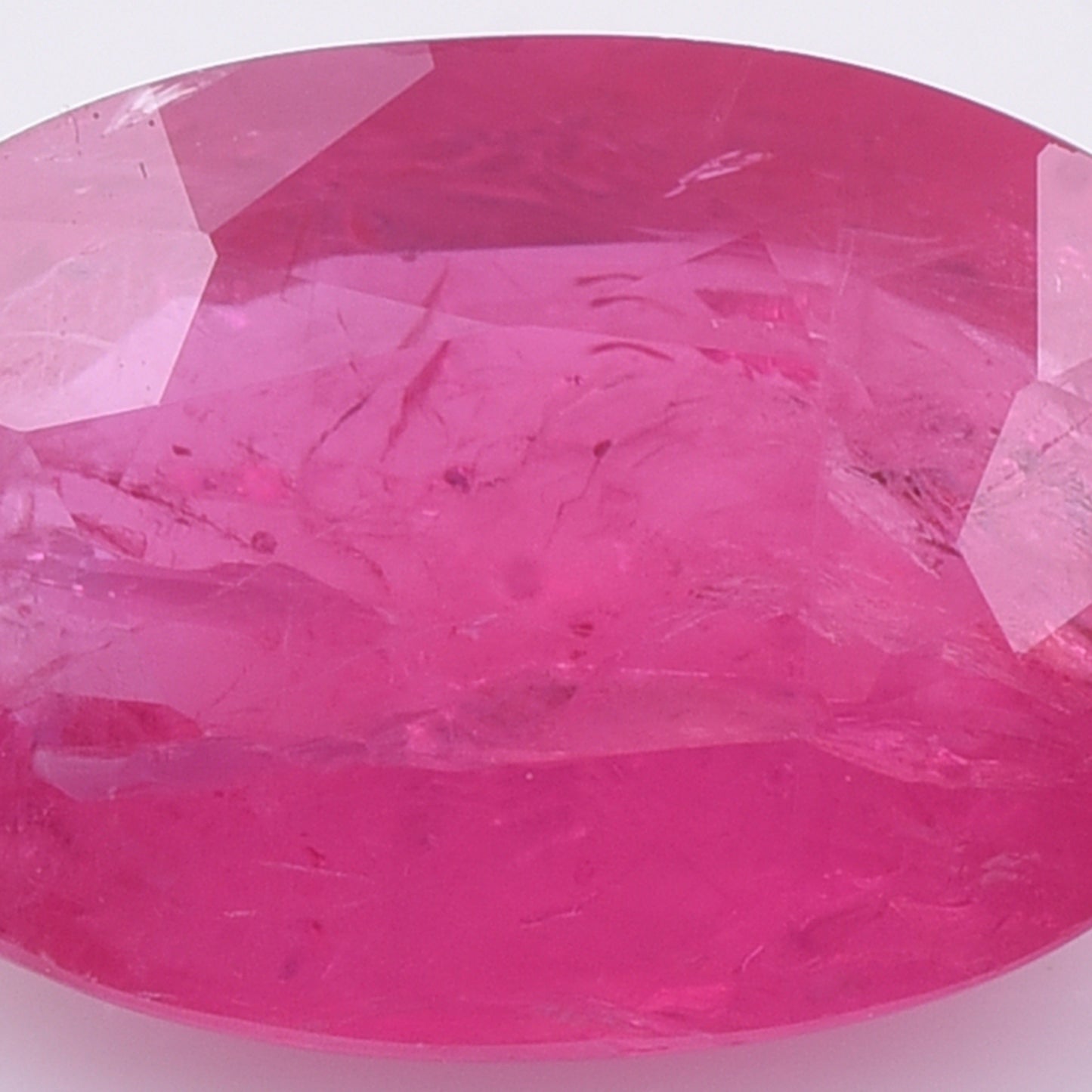 2.26 Natural Corundum Ruby Oval Mixed Cut Gemstone