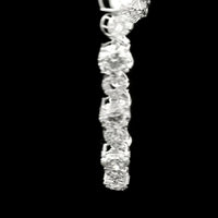 65.58 Ct Round Lab Grown Diamond 14K Gold Necklace