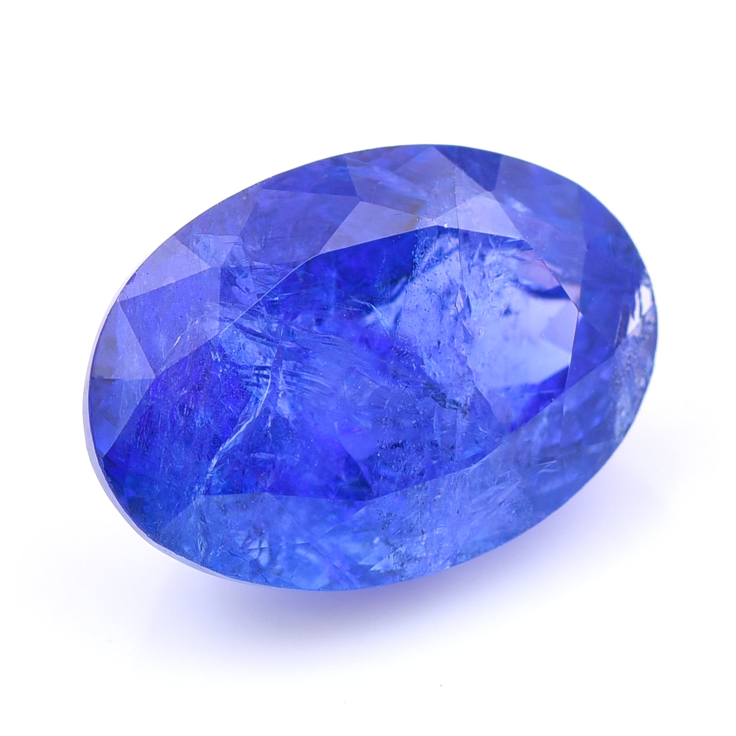 7.29 Natural Zoisite Tanzanite Oval Mixed Cut Gemstone