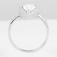 2.10 Carats Lab Grown Diamond 14K Gold Ring