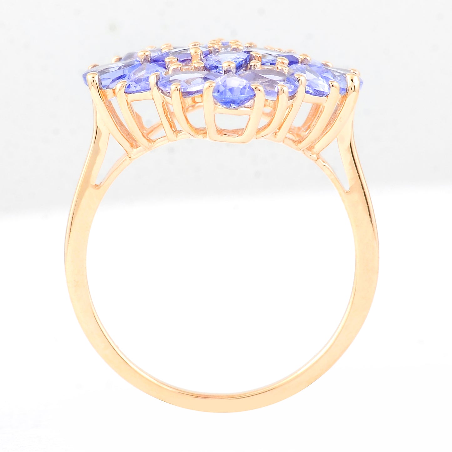 2.25 Ct Pear Tanzanite 14K Gold Ring