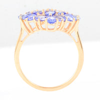 2.25 Ct Pear Tanzanite 14K Gold Ring