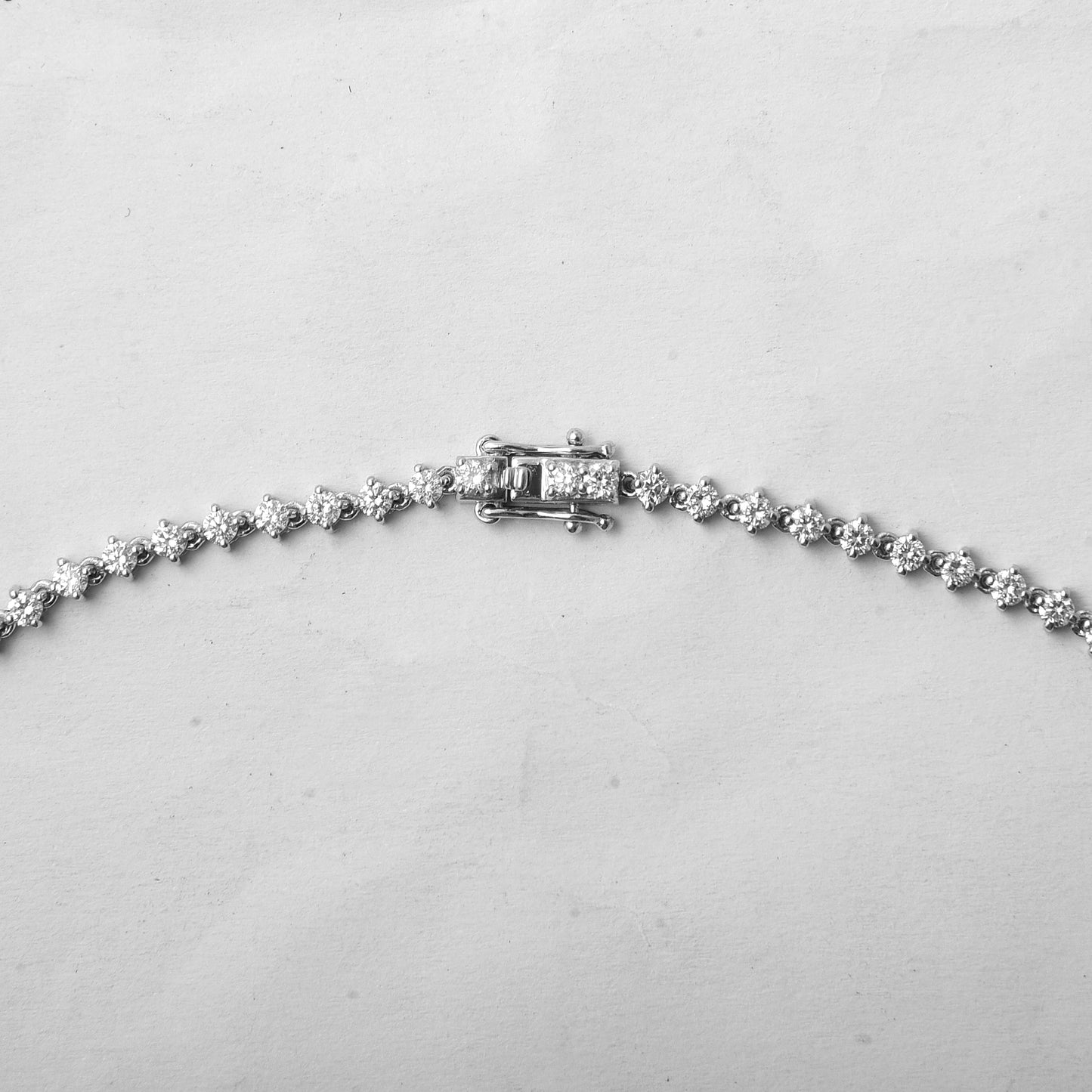 6.10 Ct Round Lab Grown Diamond 14K Gold Necklace