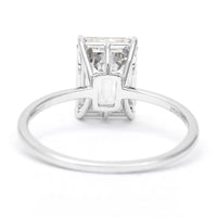 3.07 Carats Lab Grown Diamond 14K Gold Ring