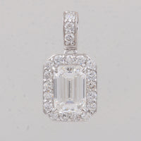 2.52 Carats Lab Grown Diamond 14K Gold Pendant
