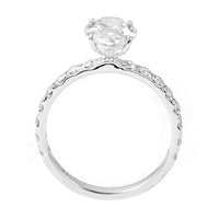 2.57 Carats Lab Grown Diamond 14K Gold Ring