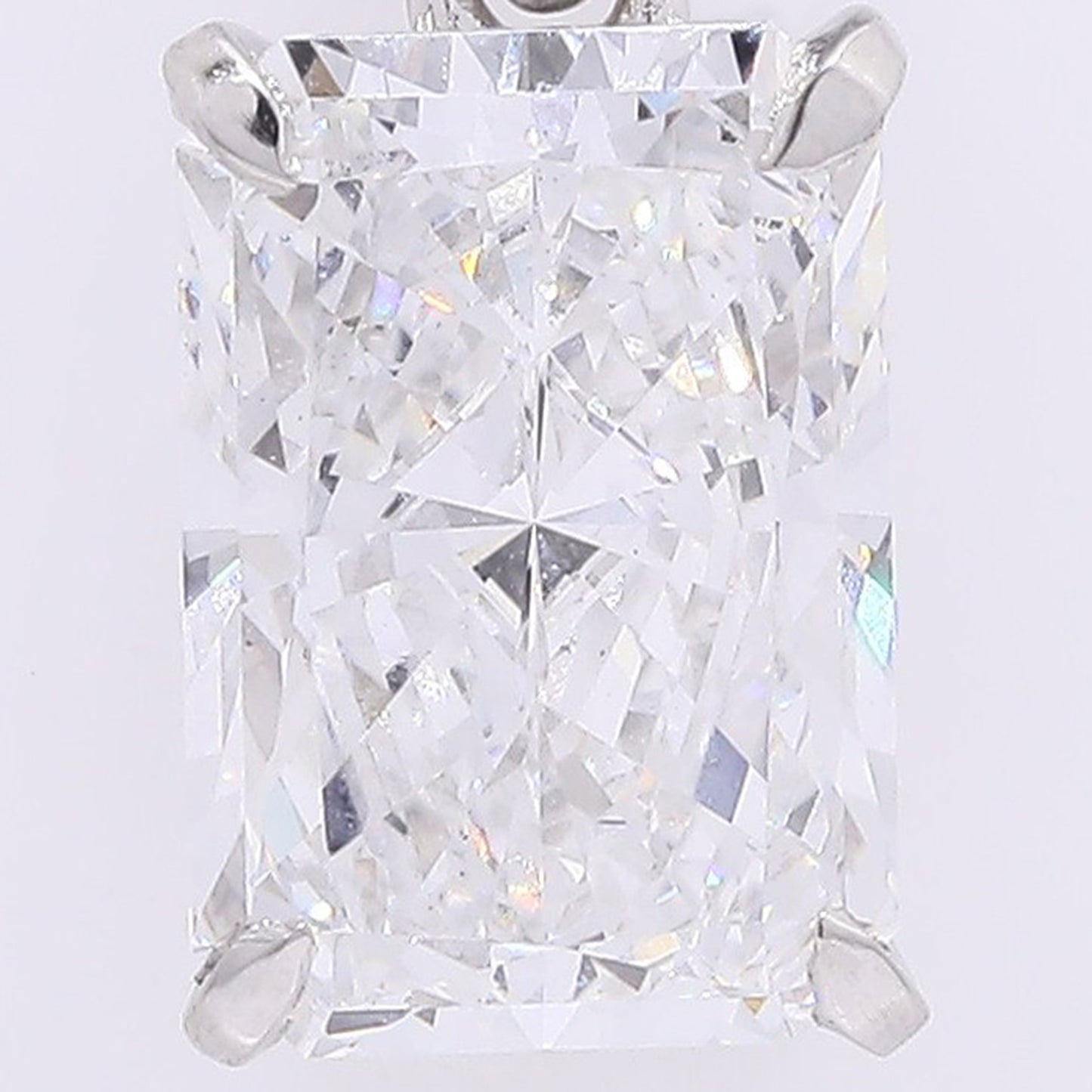 1.94 Carats Lab Grown Diamond 950 Platinum Pendant