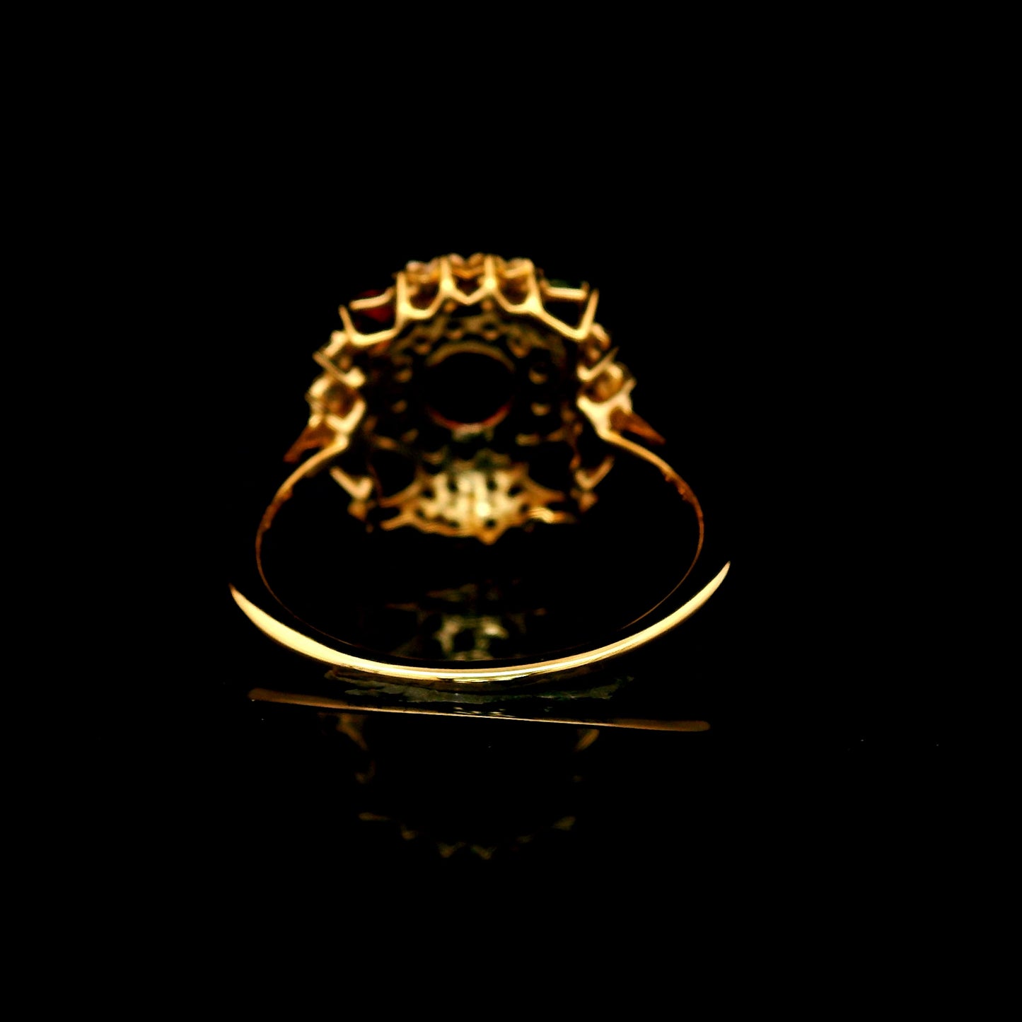 1.75 Ct Round Tourmaline 14K Gold Ring