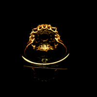 1.75 Ct Round Tourmaline 14K Gold Ring
