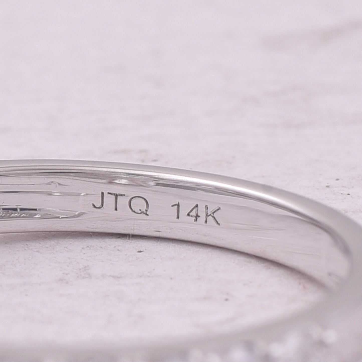 1.98 Carats Lab Grown Diamond 14K Gold Ring