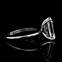 4.10 Carats Lab Grown Diamond 950 Platinum Ring