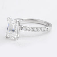 3.03 Carats Lab Grown Diamond 14K Gold Ring
