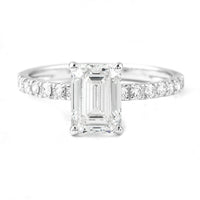 2.47 Carats Lab Grown Diamond 14K Gold Ring
