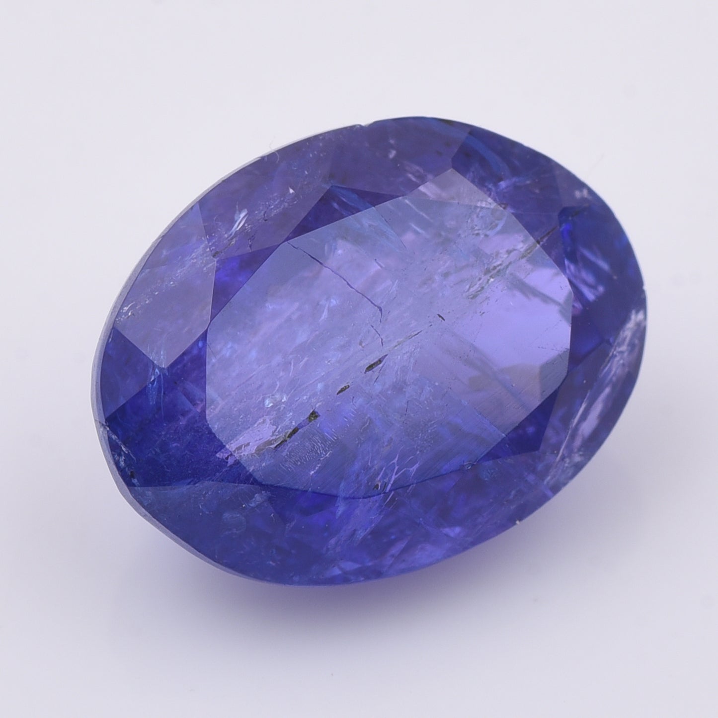 6.12 Natural Zoisite Tanzanite Oval Mixed Cut Gemstone